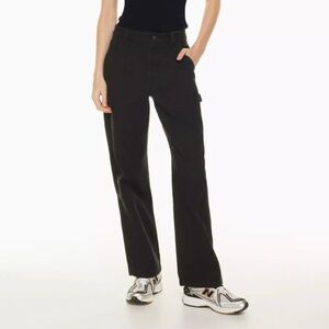 TNA GREENWICH PANT - BLACK
